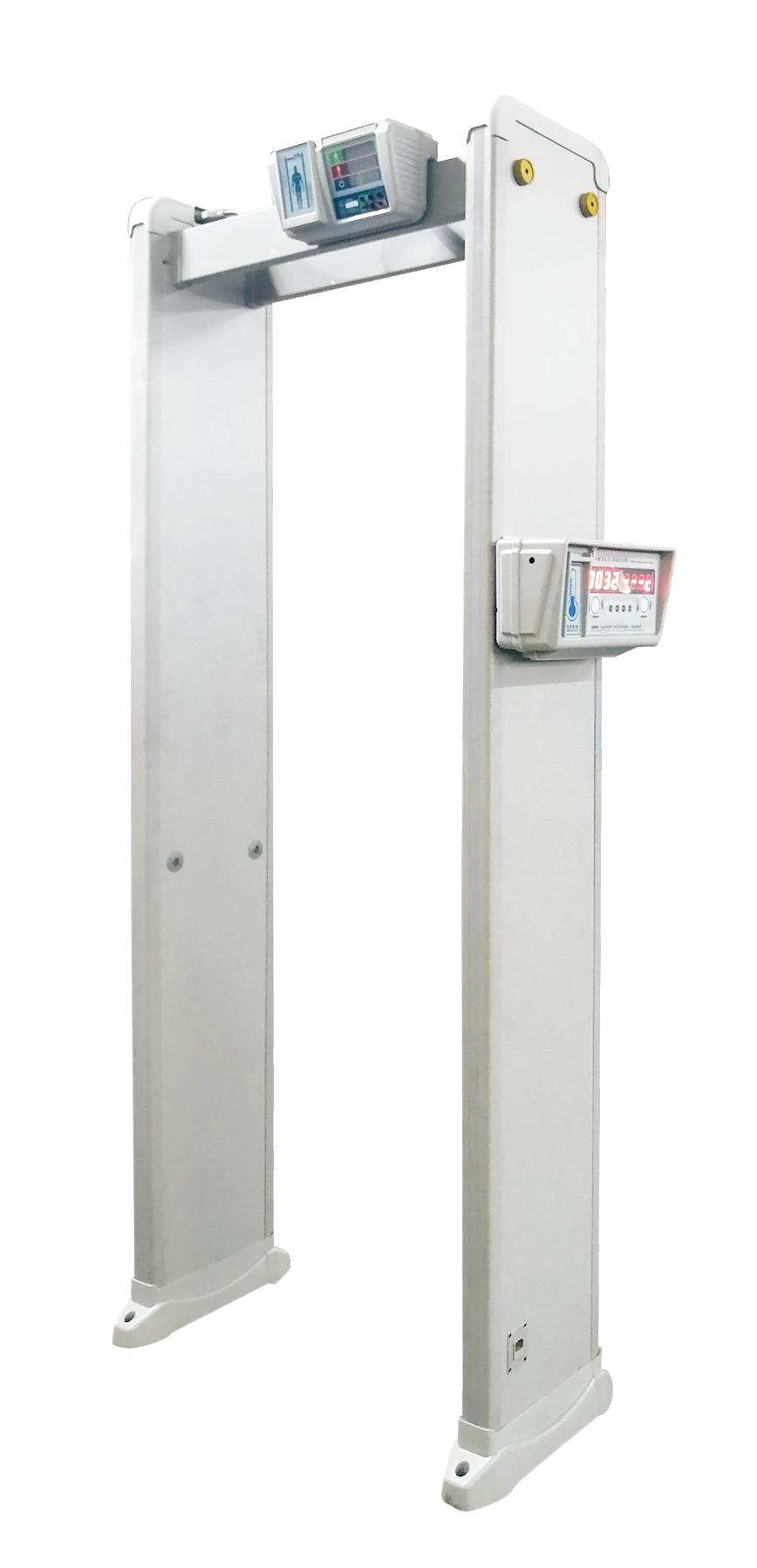 EI-MD3000 Detección de metales y Detección de Temperatura del cuerpo humano Puerta de seguridad